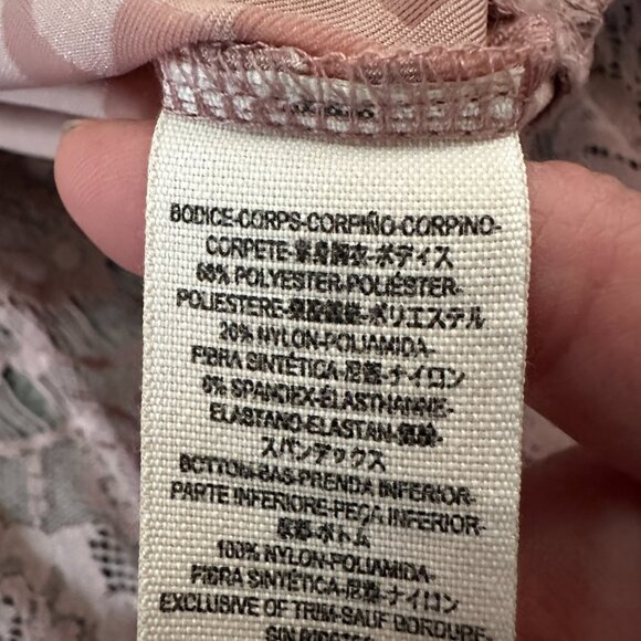 Free People Fortune Teller Velvet Lace Shirt Blouse Pink XS Extra Small - Picture 8 of 9